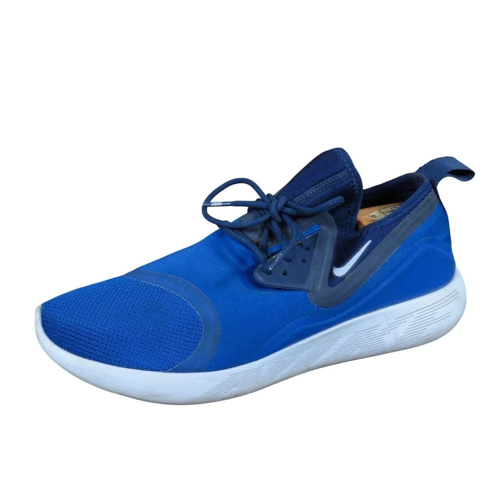 Nike LunarCharge Essential Men Running Shoes 10.5 Fitness Blue 923619-402